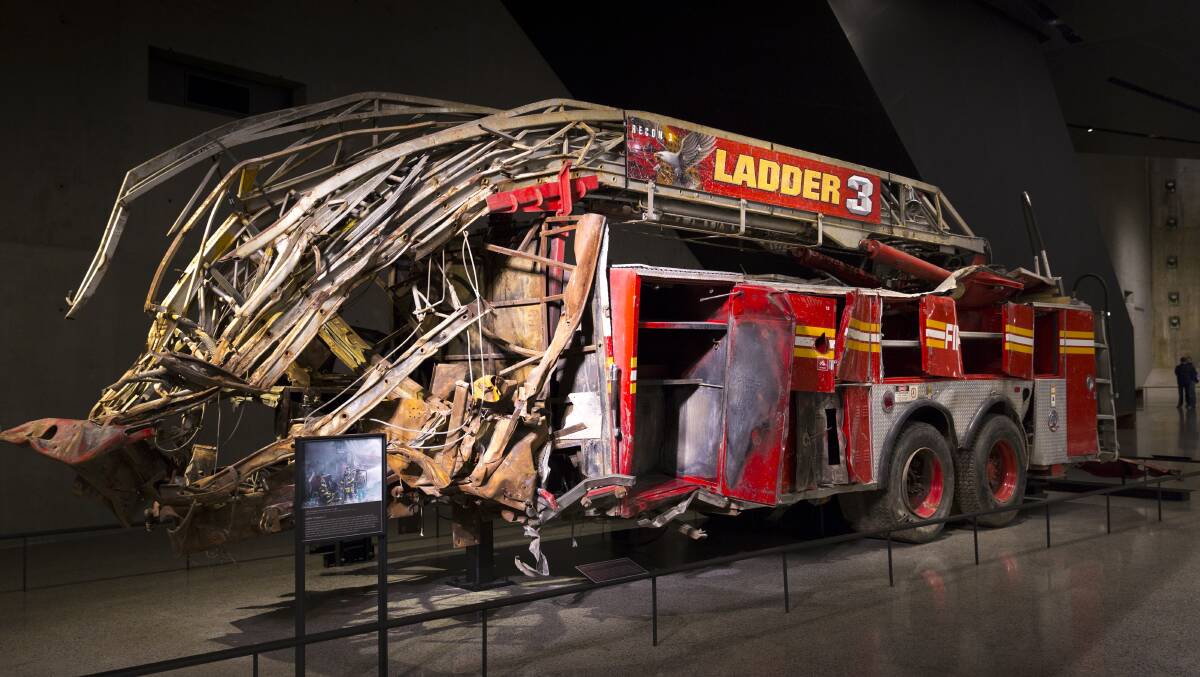 The Ladder 3 fire truck. Picture by Getty Images
