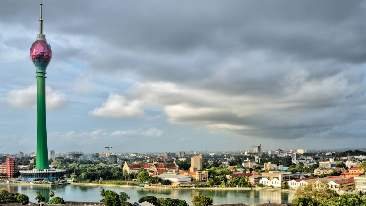 Lotus Tower in Colombo. Picture: Getty Images Lotus Tower in Colombo. Picture: Getty Images