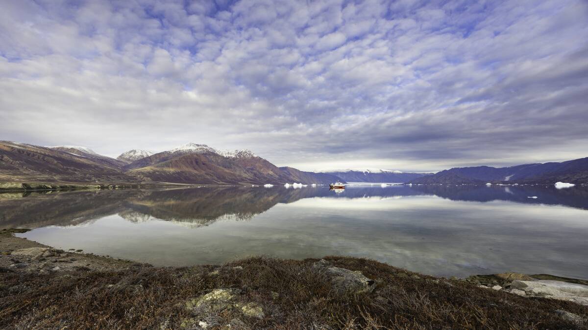 All alone in Rypefjord. Picture by Jocelyn Pride