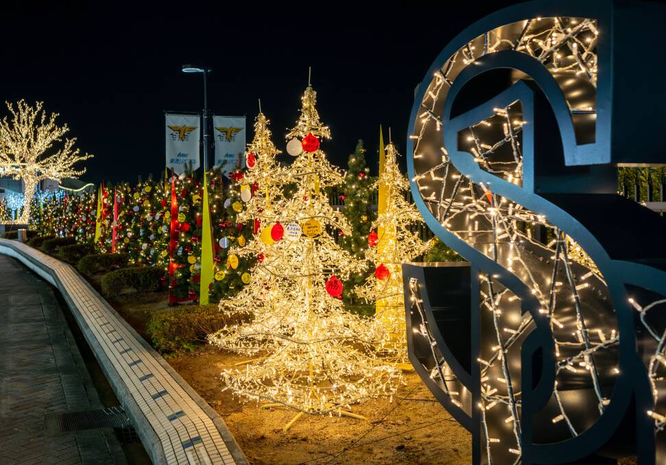 Festive streets. Festive streets.