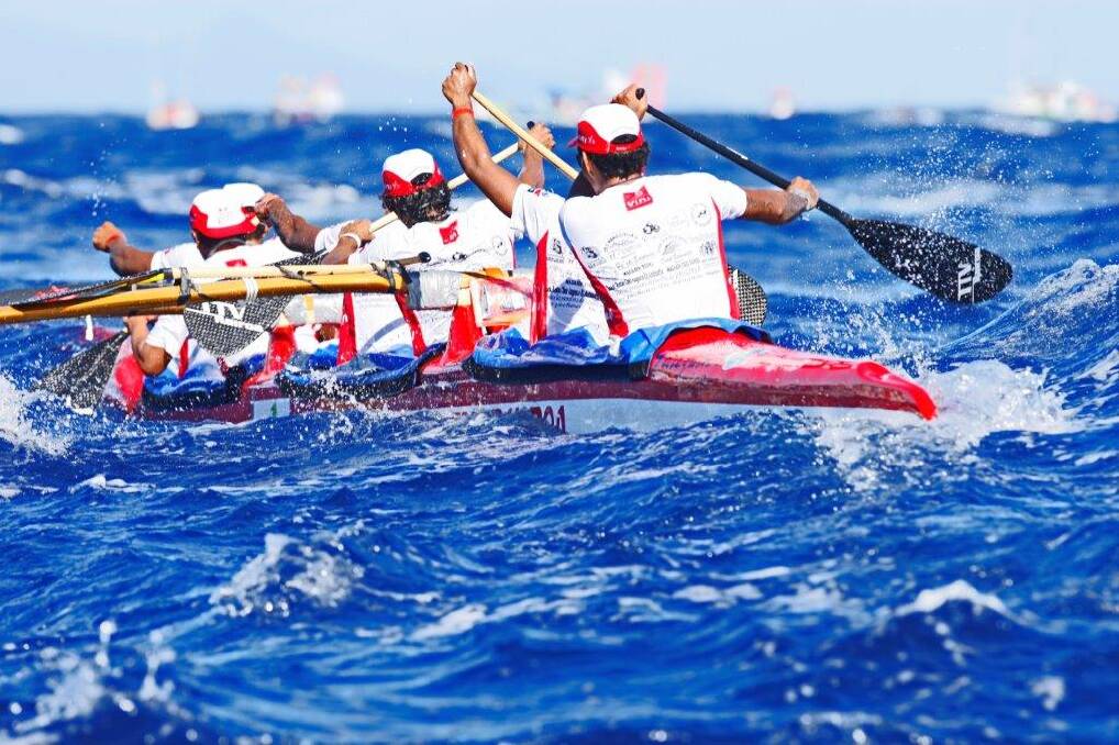 The canoe race.