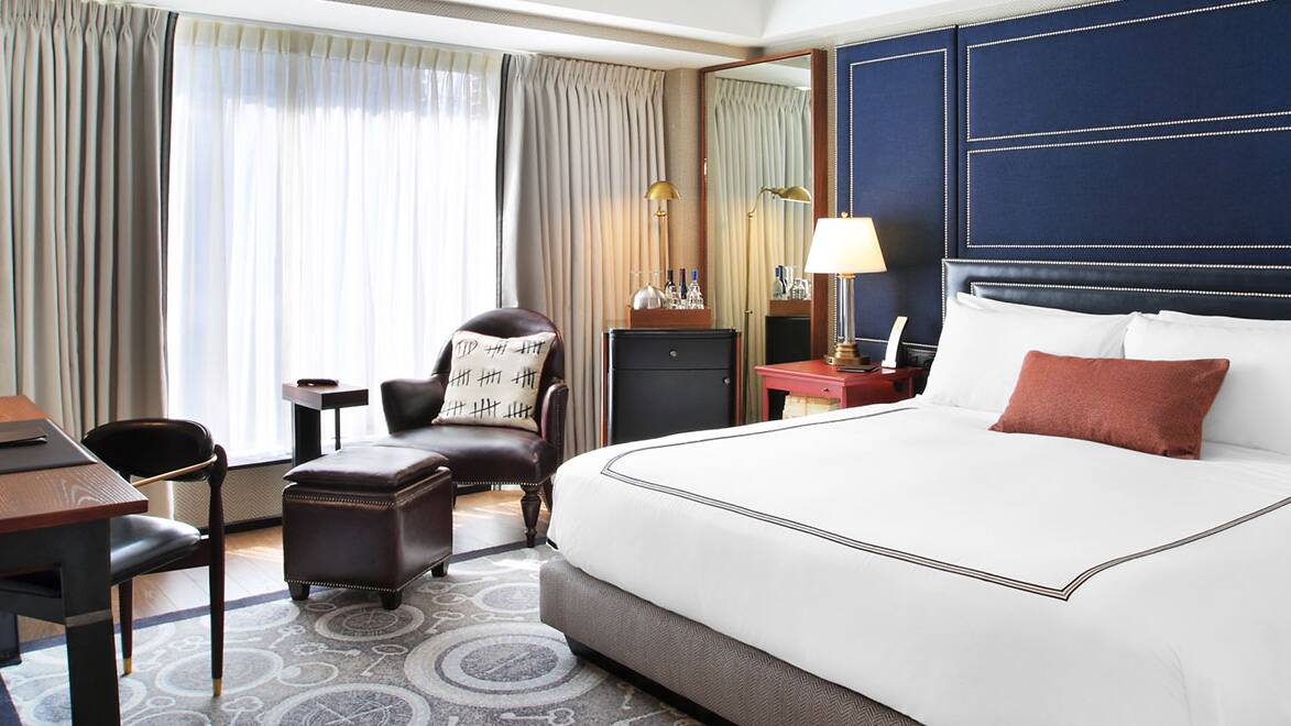 Heritage touches in the rooms.
