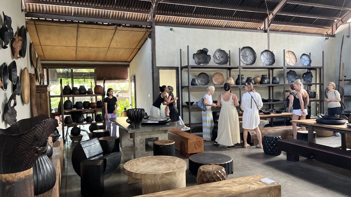 A Kreative Kerobokan tour stop. Picture: Penny Watson