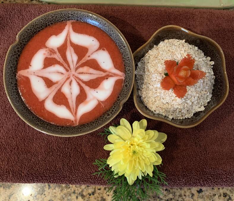 Spa concoctions. Picture: Amy Cooper Spa concoctions. Picture: Amy Cooper