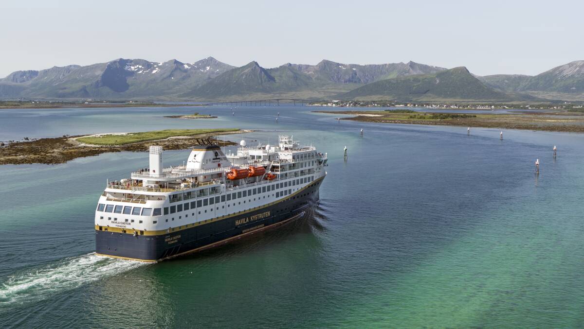 Havila Voyages promotes "calmcations".
Havila Voyages promotes "calmcations".