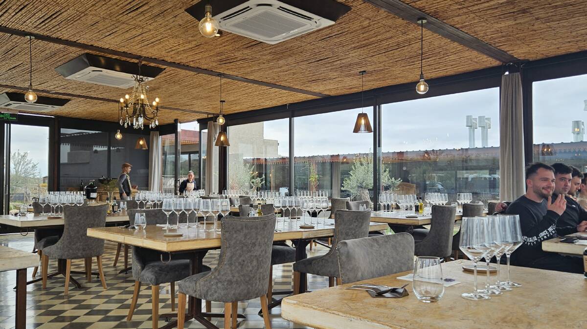 The restaurant at Durigatti Family Winemakers. The restaurant at Durigatti Family Winemakers.