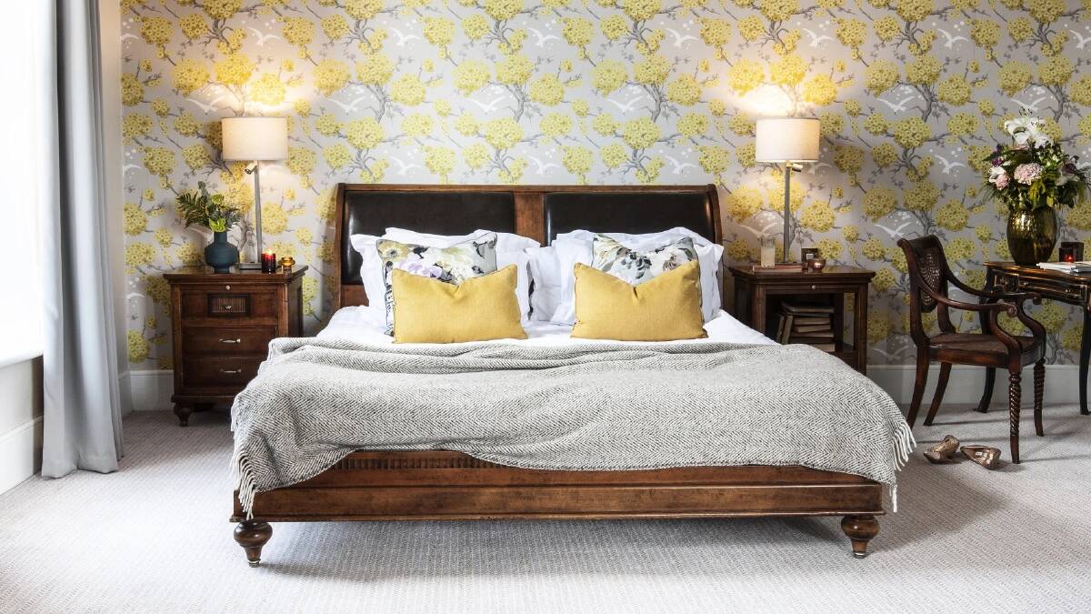 One of the guestrooms.