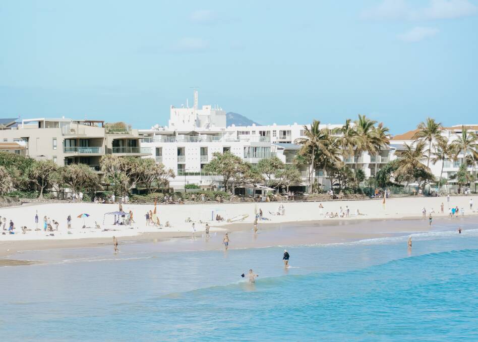 Main Beach and Hastings Street. Picture by Tourism Noosa
