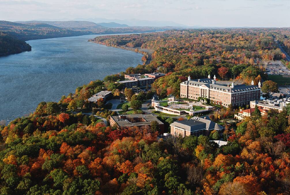The Culinary Institute's stunning setting.