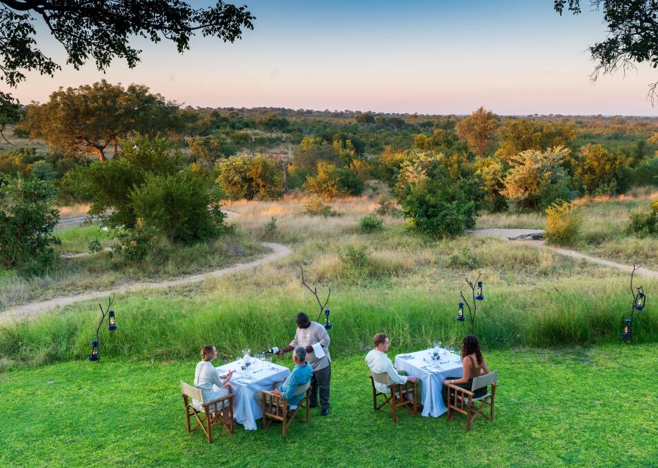 Al fresco dining. Al fresco dining.