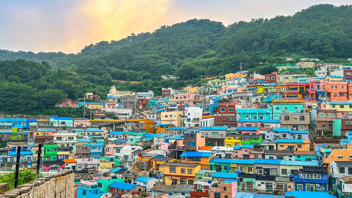 The colourful port city of Busan. Picture by Getty Images The colourful port city of Busan. Picture by Getty Images