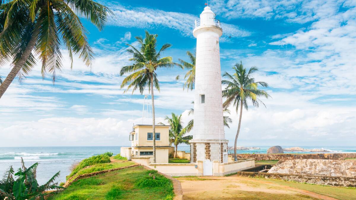 Galle Fort Lighthouse. Picture: Getty Images Galle Fort Lighthouse. Picture: Getty Images