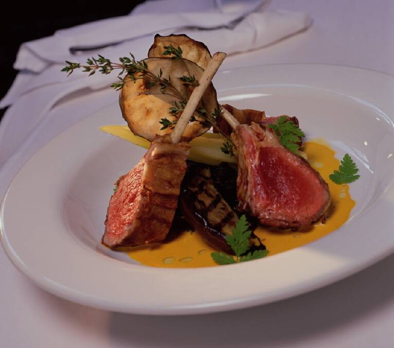 A dish at Riverhorse on Main. A dish at Riverhorse on Main.