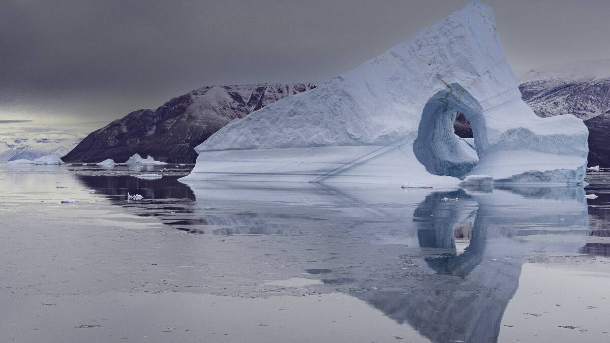 Sculptured in ice. Picture by Jocelyn Pride