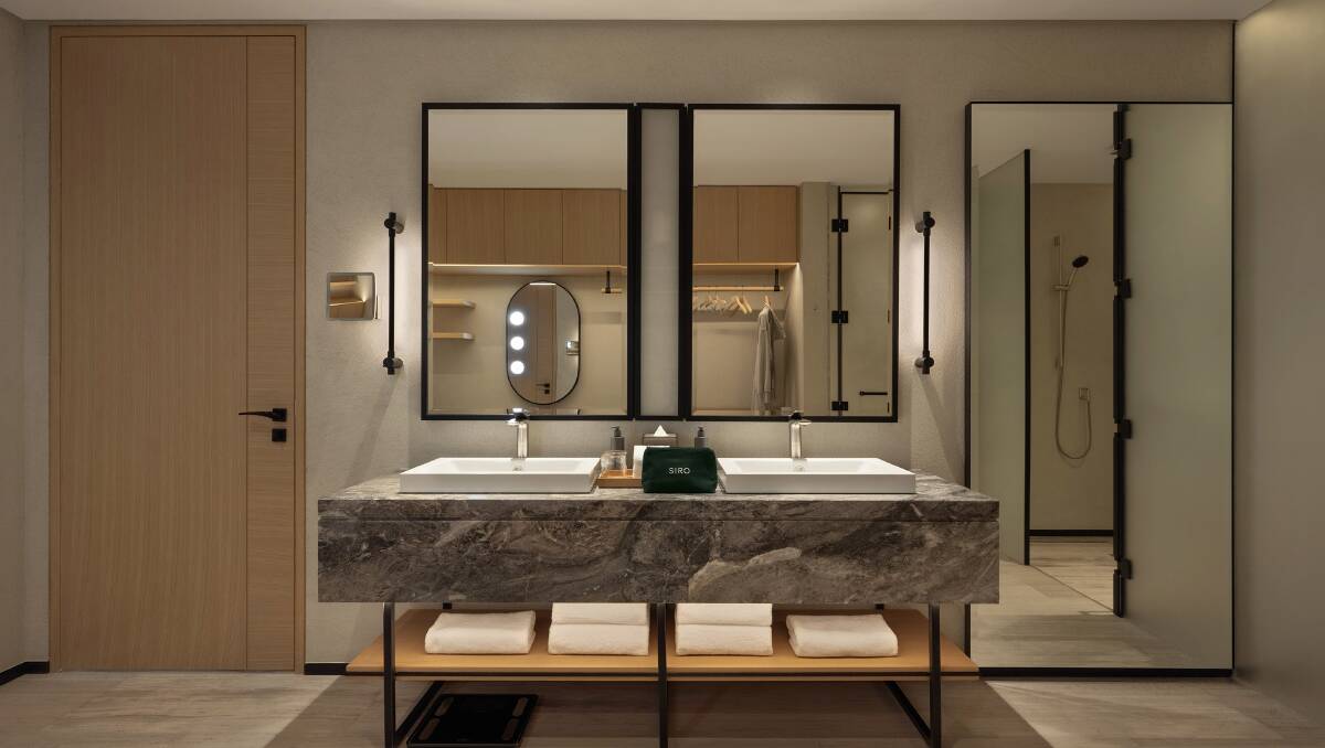 A Recovery Suite ensuite.