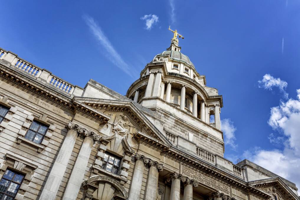 Lady Justice on top of the Old Bailey. Picture by Getty Images