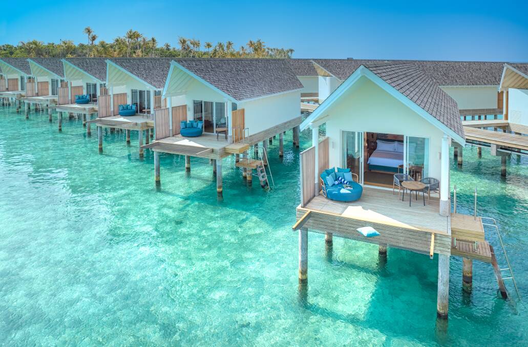 Overwater villas. Overwater villas.