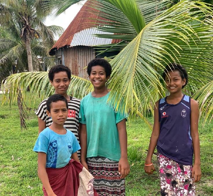 Village children.