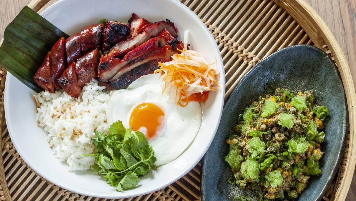 Filipino fare at Kasama. Picture by Tim Flores