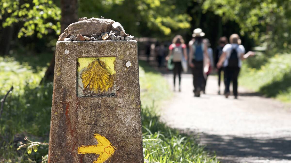 On the Camino de Santiago. Picture: Shutterstock On the Camino de Santiago. Picture: Shutterstock