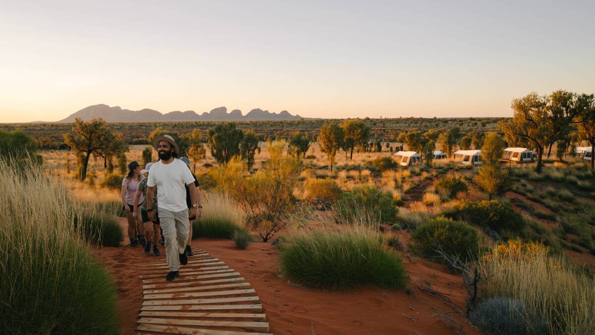 The new Uluru walk. Picture by Michael Peters The new Uluru walk. Picture by Michael Peters