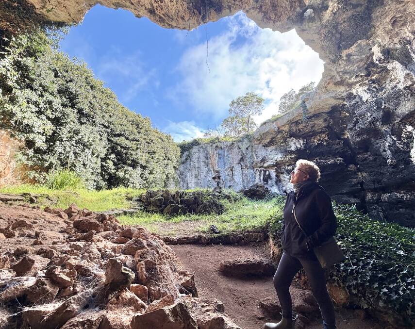 The entrance to the cave. Picture by Rebecca Foreman