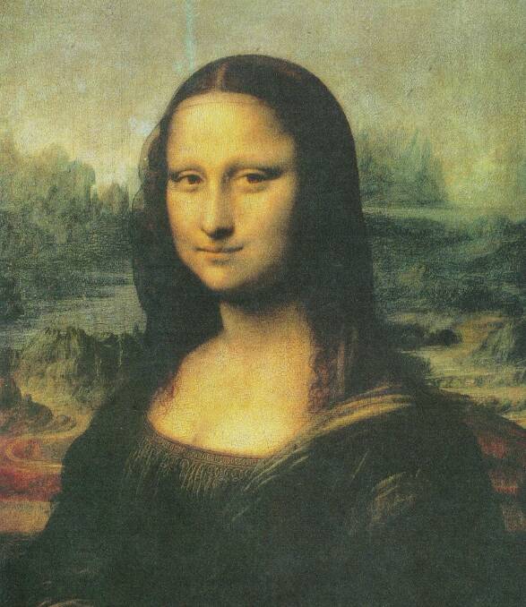 The Mona Lisa. The Mona Lisa.