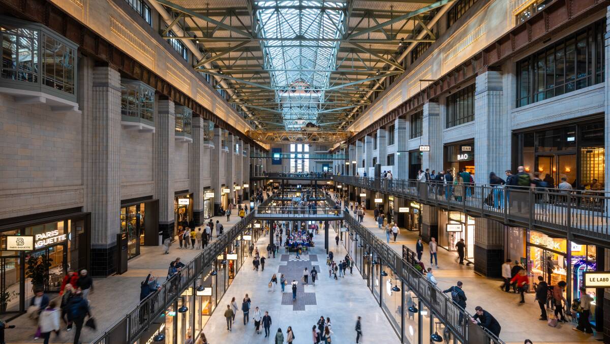 Turbine Hall A has been restored to its art deco splendour.