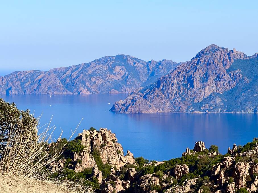 The red rock fjord-like Calanques of Piana. Picture: Sue Gough Henly The red rock fjord-like Calanques of Piana. Picture: Sue Gough Henly