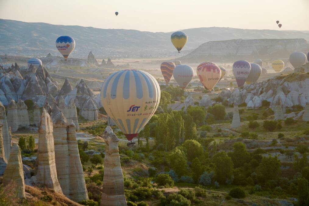 Balloons at Cappadocia. Picture by John Paul Moloney Balloons at Cappadocia. Picture by John Paul Moloney