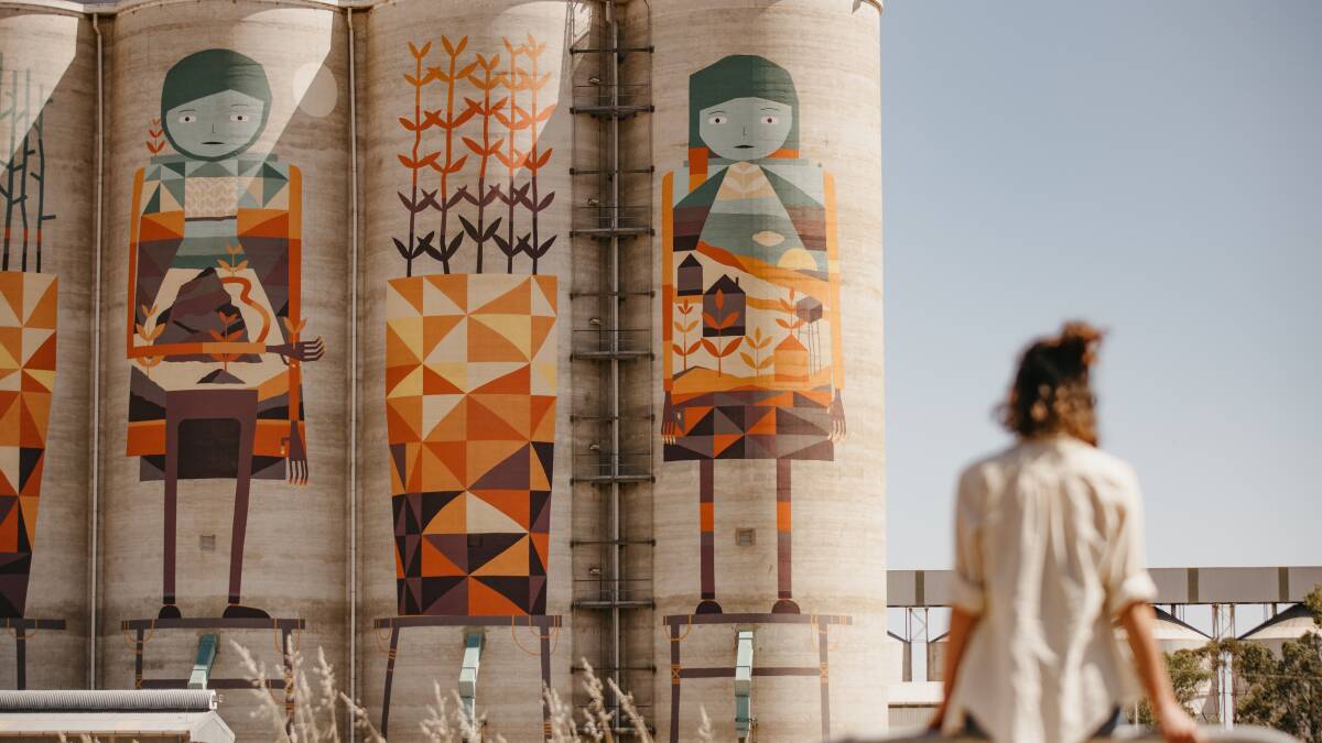 Public Silo Trail. Picture: Tourism Western Australia