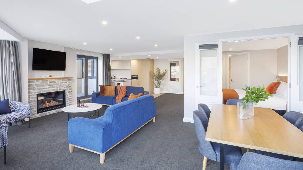 A spacious apartment.