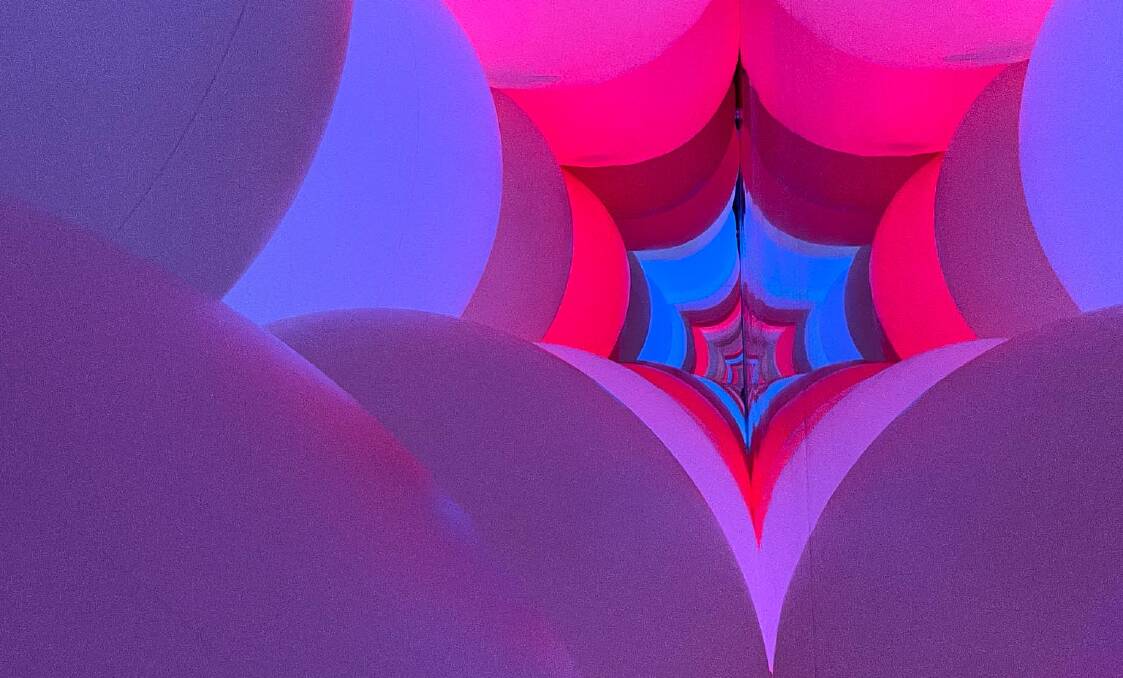 An installation at Tokyo's teamLab Planets. Picture: Matt Brace An installation at Tokyo's teamLab Planets. Picture: Matt Brace