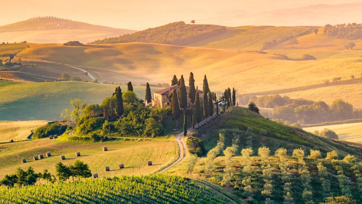 Val d'Orcia hills. Picture by Getty Images