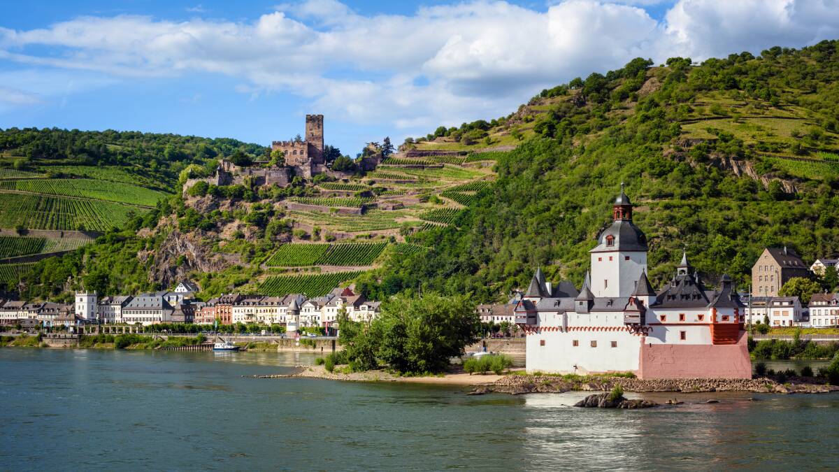 The town of Kaub. Picture by Getty Images