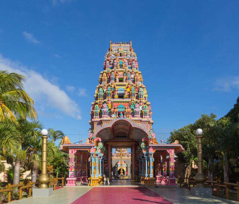 Kaylasson Temple in Port Louis. Picture: Getty Images Kaylasson Temple in Port Louis. Picture: Getty Images