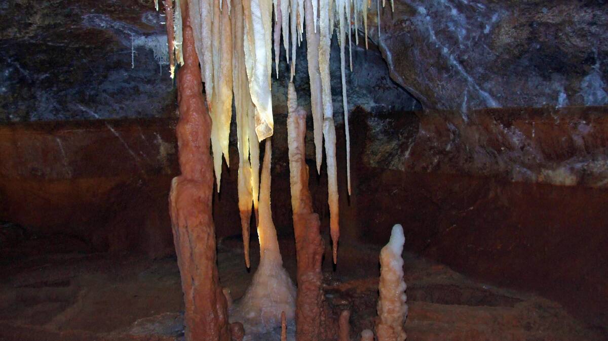 Yarrangobilly Caves in NSW.