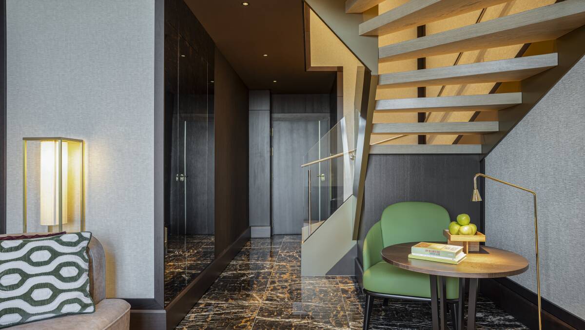 A Park Suite duplex. A Park Suite duplex.