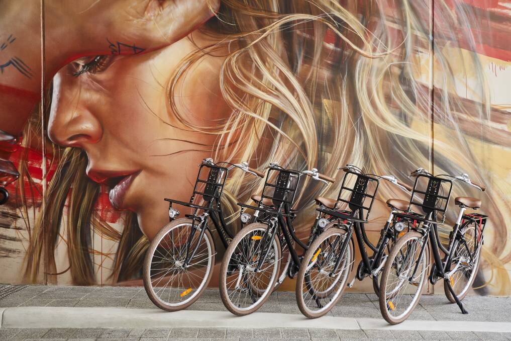 Grab a bike and explore the neighbourhood. Grab a bike and explore the neighbourhood.