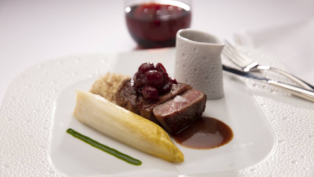 A dish at Chartreuse.