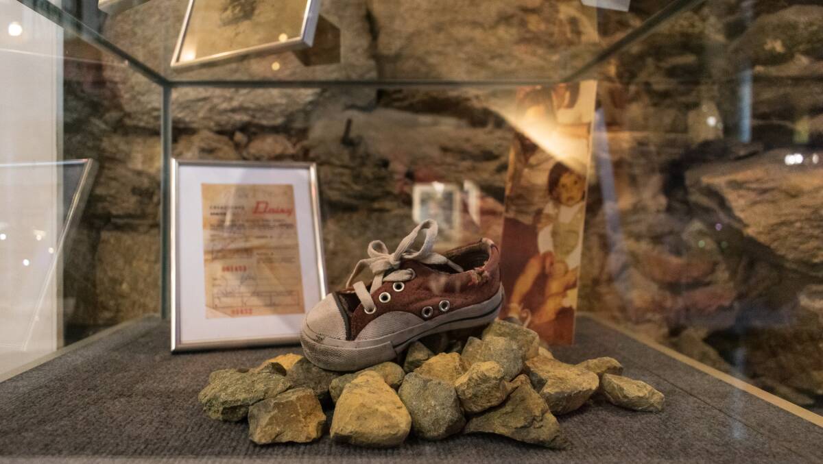 One of the exhibits at the museum. One of the exhibits at the museum.
