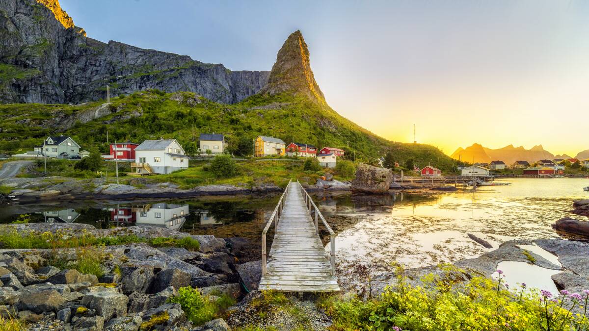 A Lofoten Islands summer landscape. Picture by Getty Images