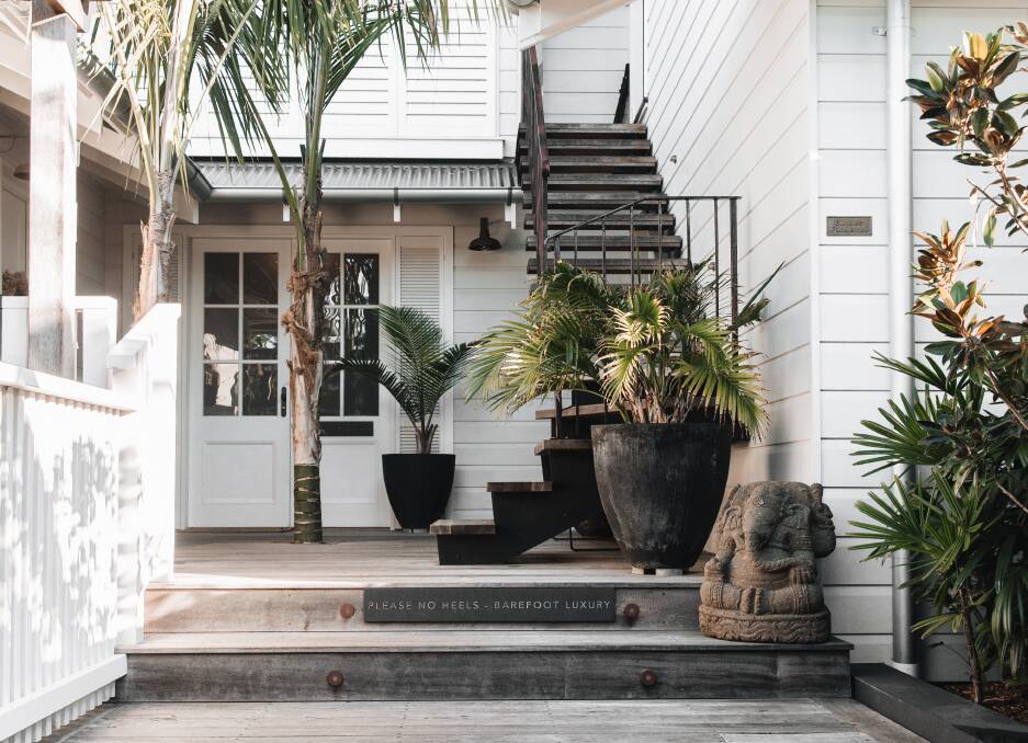 A chic outdoor area.