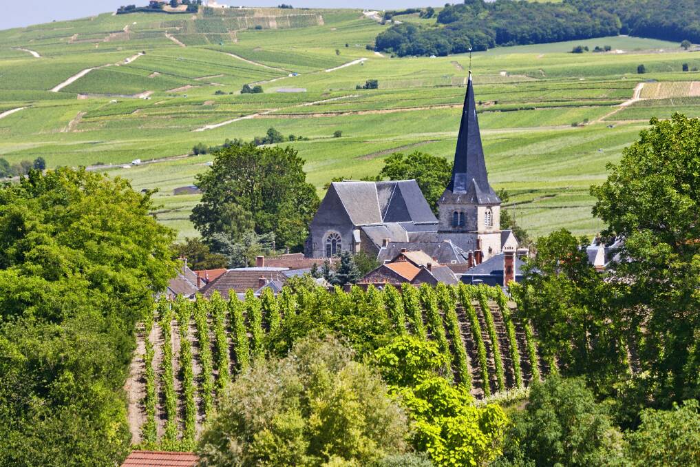 A village in Champagne, close to Reims. Picture: Getty Images A village in Champagne, close to Reims. Picture: Getty Images