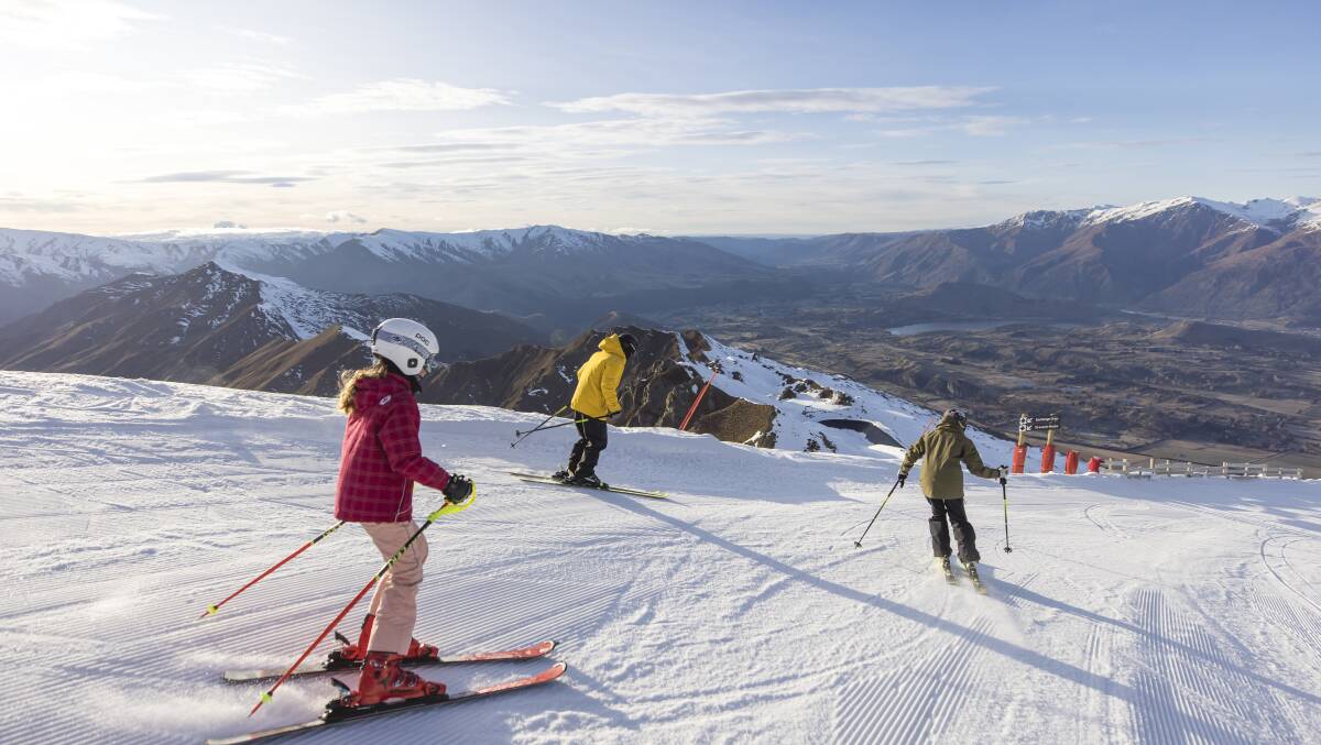 Coronet Peak in New Zealand.