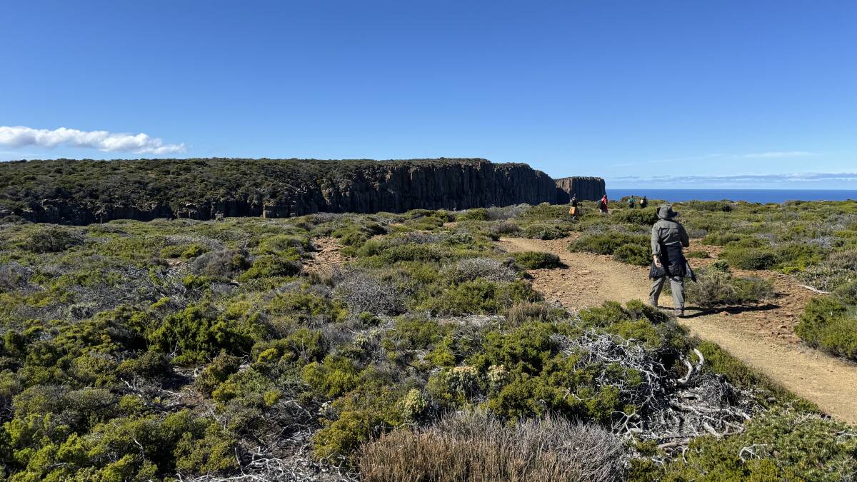Onward to Cape Raoul.