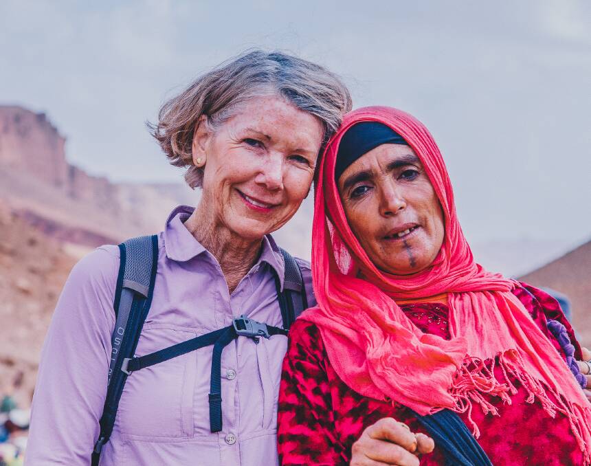 In Morocco with Intrepid Travel.