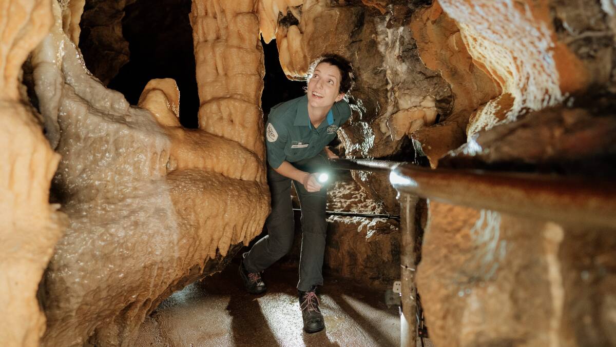 Buchan Caves in Victoria.