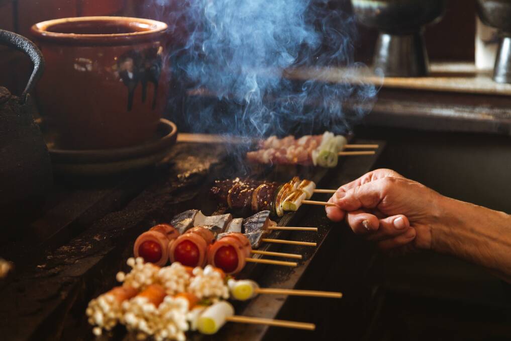 Yakitori. Yakitori.