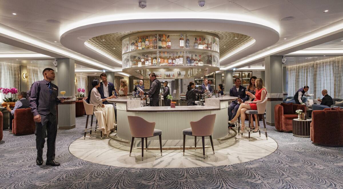 An onboard bar.
